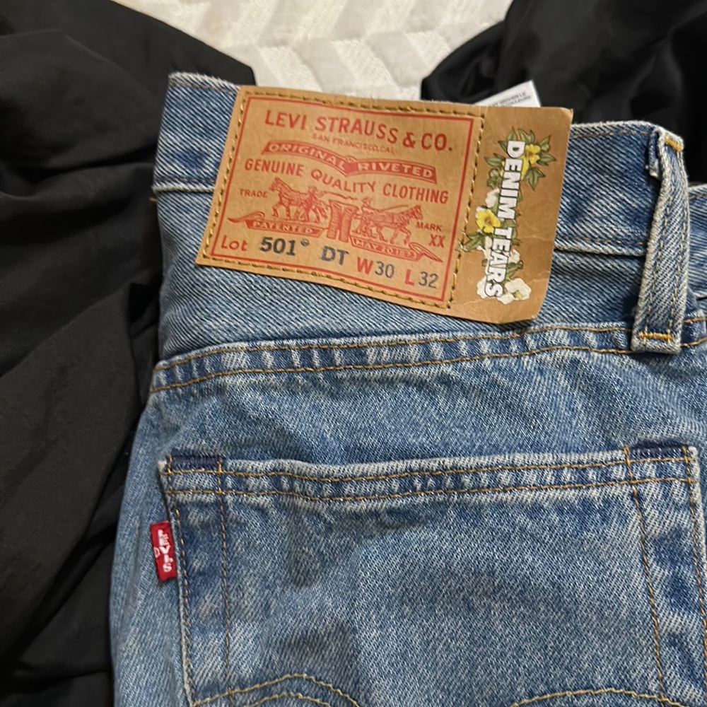 Wore once denim tears